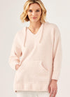 Charlie Paige Cozy Hoodie Tunic with Pouch